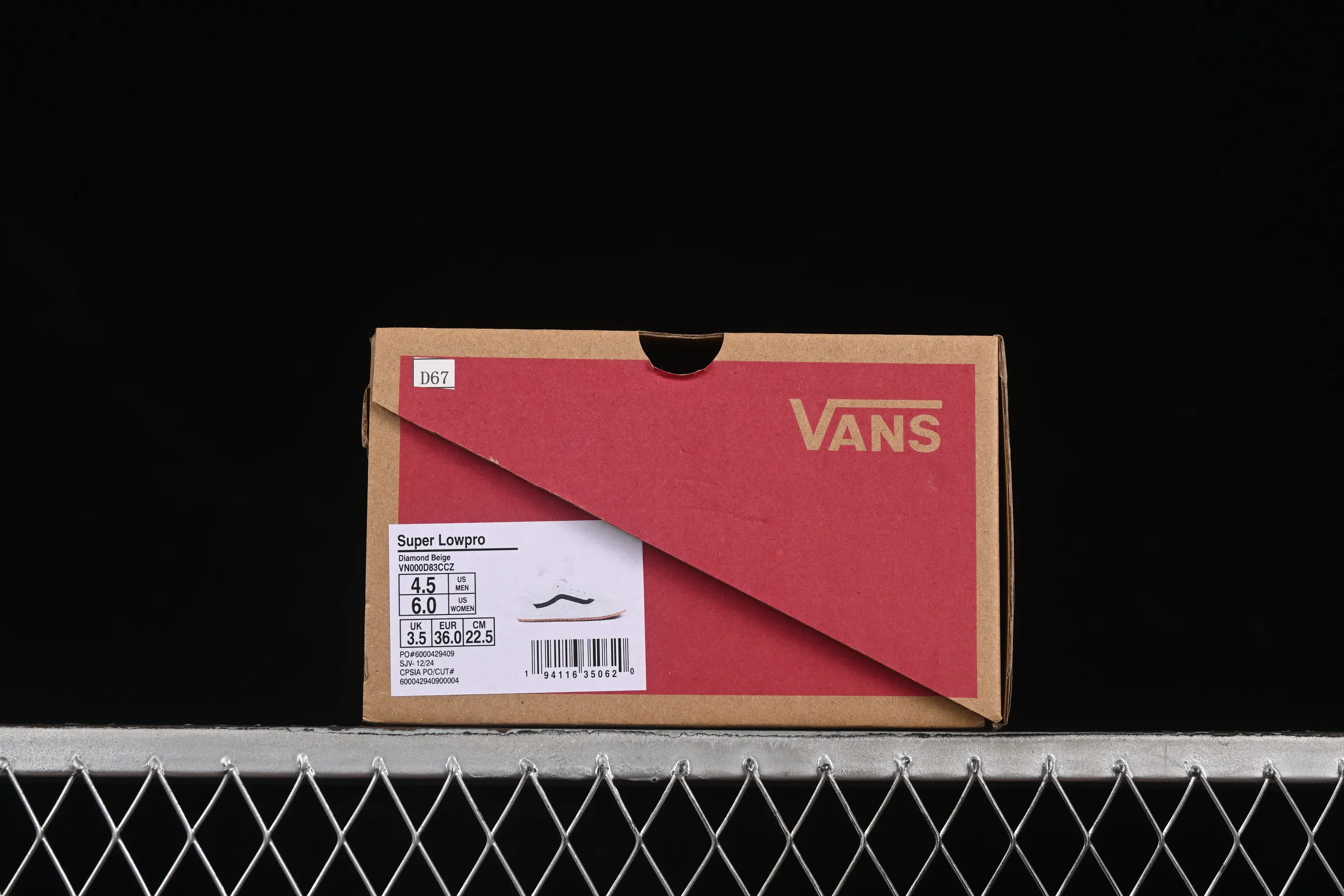 All categories Vans Vans series Vans Low Vans low-top Vans Super Lowpro Vans retro fashion comfortable versatile casual sneakers VN000D83CCZ